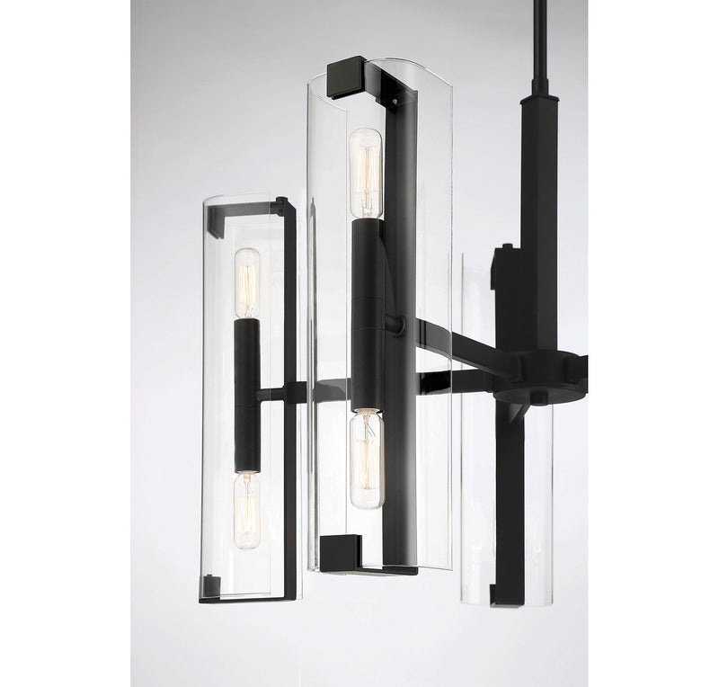 Savoy House 1-9772-10-89 Ten Light Chandelier, Matte Black (6)