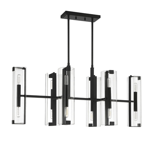 Savoy House 1-9773-12-89 12 Light Chandelier, Matte Black (2)