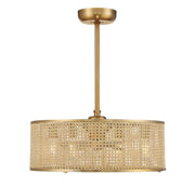 Savoy House 25-FD-1650-322 LED Fan D'Lier, Warm Brass (3)