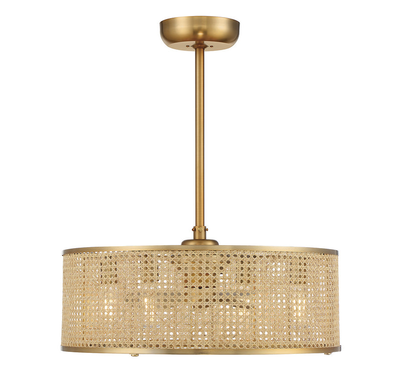 Savoy House 25-FD-1650-322 LED Fan D'Lier, Warm Brass (3)
