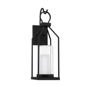Savoy House 5-1985-BK One Light Outdoor Wall Lantern, Matte Black (2)