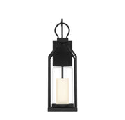 Savoy House 5-1985-BK One Light Outdoor Wall Lantern, Matte Black (3)