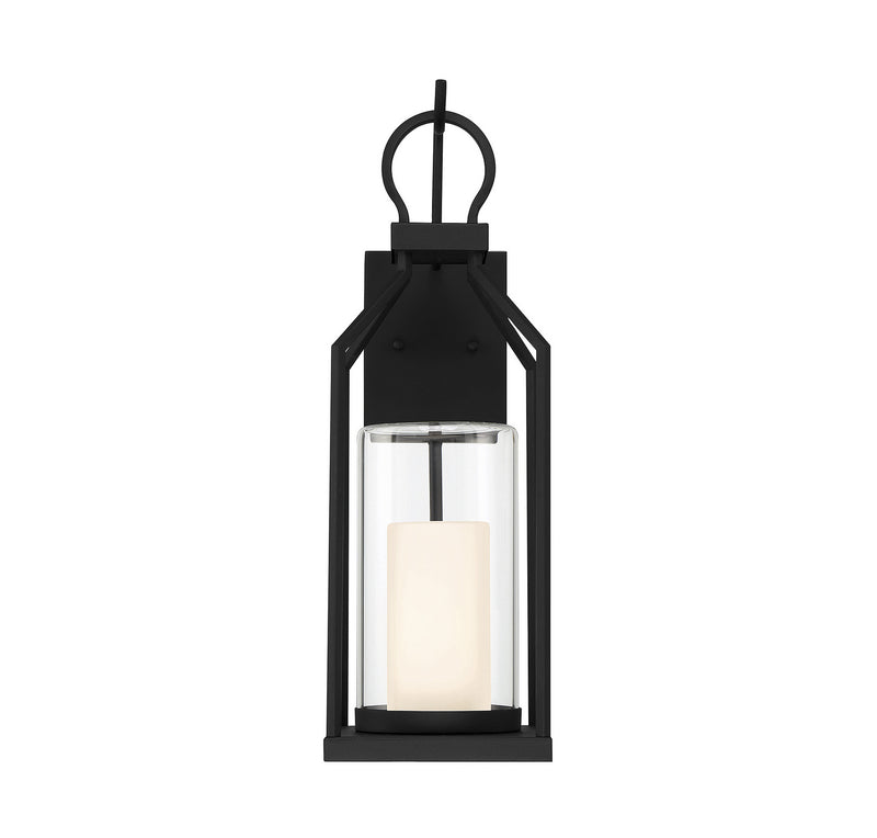 Savoy House 5-1986-BK One Light Outdoor Wall Lantern, Matte Black (3)