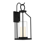 Savoy House 5-1986-BK One Light Outdoor Wall Lantern, Matte Black (4)