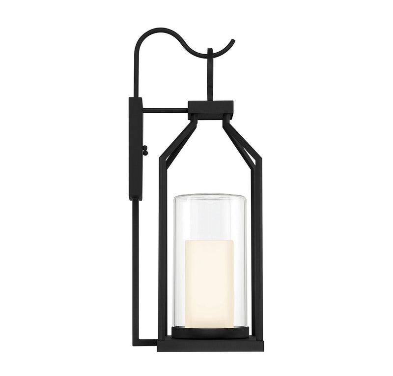 Savoy House 5-1986-BK One Light Outdoor Wall Lantern, Matte Black (5)