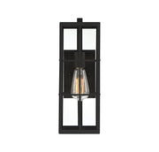 Savoy House 5-1989-BK One Light Outdoor Wall Lantern, Matte Black (3)