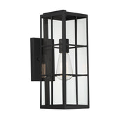 Savoy House 5-1989-BK One Light Outdoor Wall Lantern, Matte Black (4)