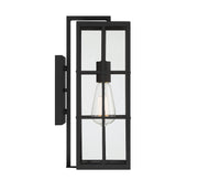 Savoy House 5-1989-BK One Light Outdoor Wall Lantern, Matte Black (5)