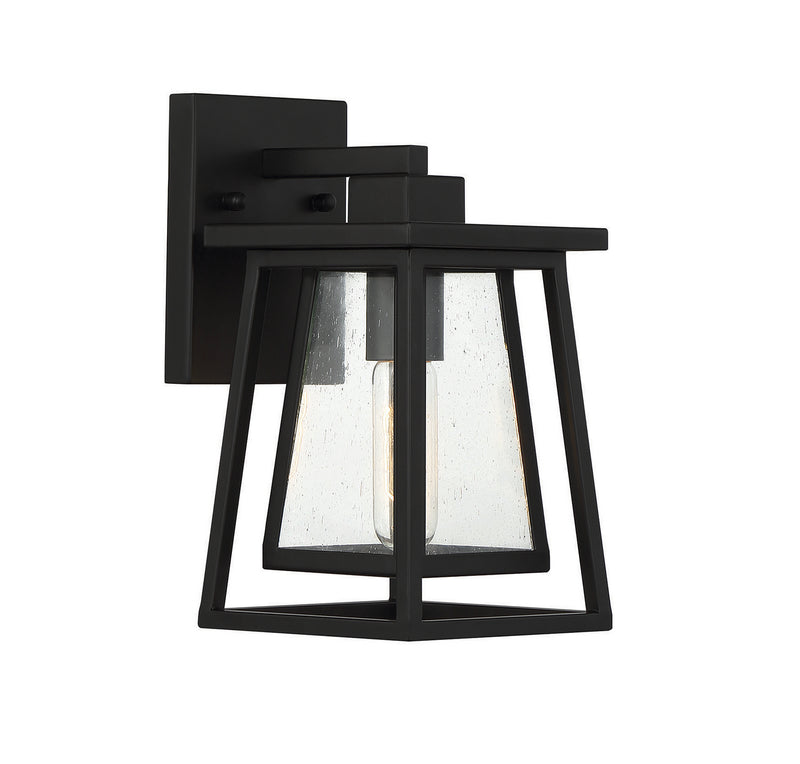 Savoy House 5-2020-BK One Light Outdoor Wall Lantern, Matte Black (4)