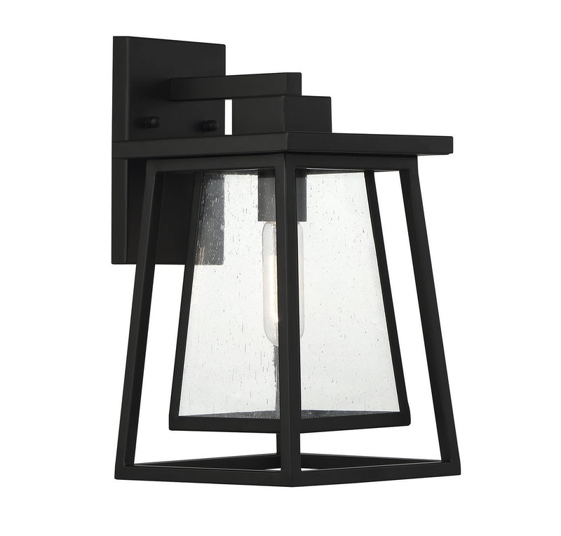 Savoy House 5-2021-BK One Light Outdoor Wall Lantern, Matte Black (4)