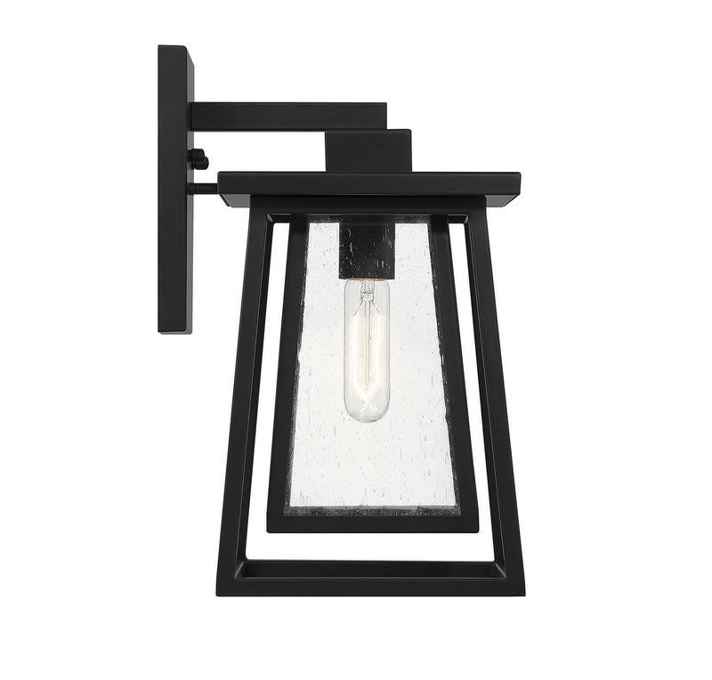 Savoy House 5-2021-BK One Light Outdoor Wall Lantern, Matte Black (5)