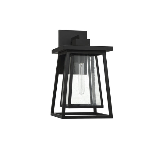 Savoy House 5-2022-BK One Light Outdoor Wall Lantern, Matte Black (2)
