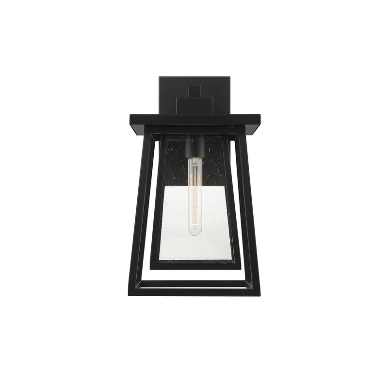 Savoy House 5-2022-BK One Light Outdoor Wall Lantern, Matte Black (3)