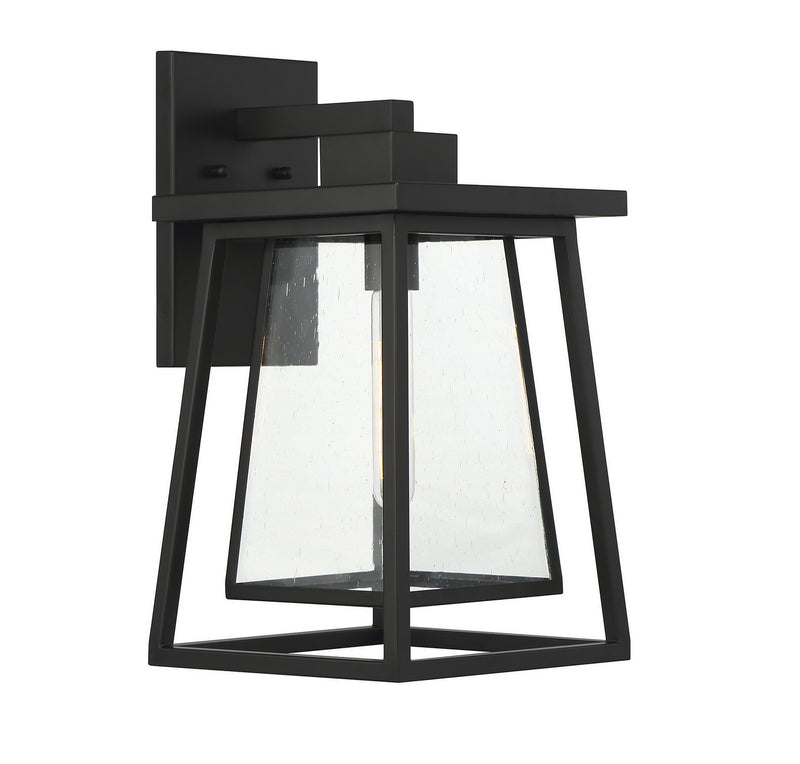 Savoy House 5-2022-BK One Light Outdoor Wall Lantern, Matte Black (4)