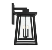 Savoy House 5-2023-BK Three Light Outdoor Wall Lantern, Matte Black (5)