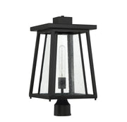 Savoy House 5-2024-BK One Light Outdoor Post Lantern, Matte Black (2)