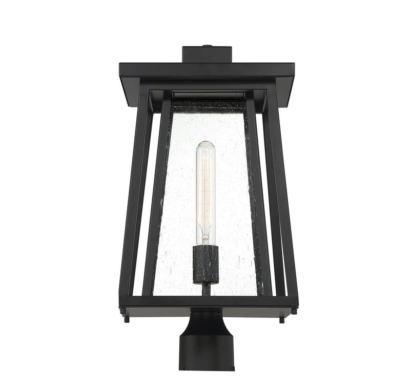 Savoy House 5-2024-BK One Light Outdoor Post Lantern, Matte Black (5)