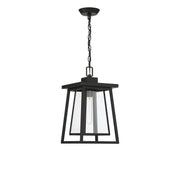 Savoy House 5-2025-BK One Light Outdoor Hanging Lantern, Matte Black (2)