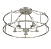Savoy House 6-1679-5-SN Five Light Semi Flush Mount, Satin Nickel (4)