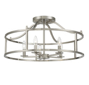 Savoy House 6-1679-5-SN Five Light Semi Flush Mount, Satin Nickel (5)