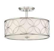 Savoy House 6-1953-4-109 Four Light Semi-Flush Mount, Polished Nickel (3)
