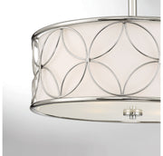 Savoy House 6-1953-4-109 Four Light Semi-Flush Mount, Polished Nickel (5)