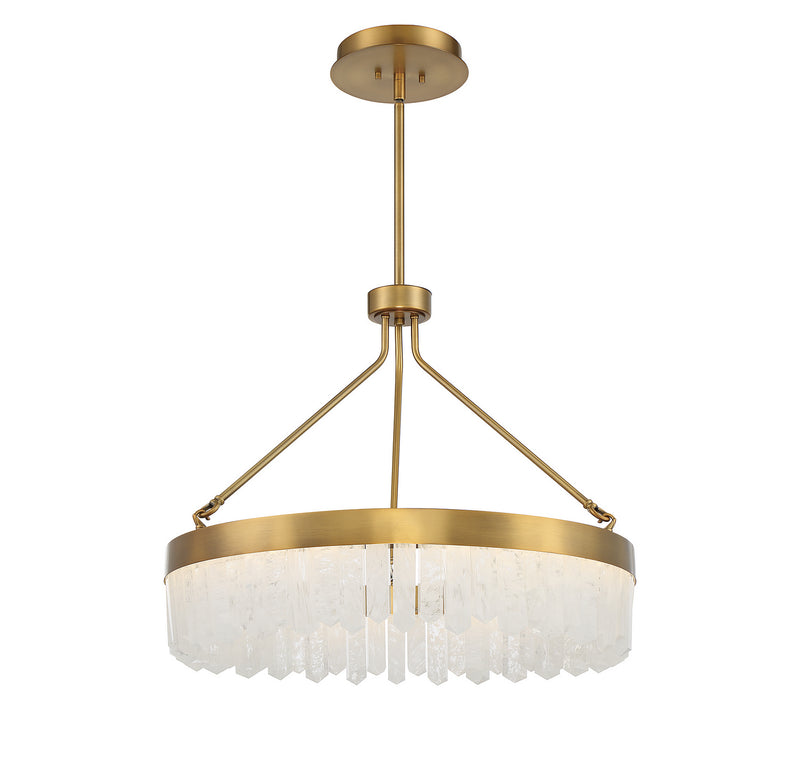Savoy House 7-1620-43-322 LED Pendant, Warm Brass (3)