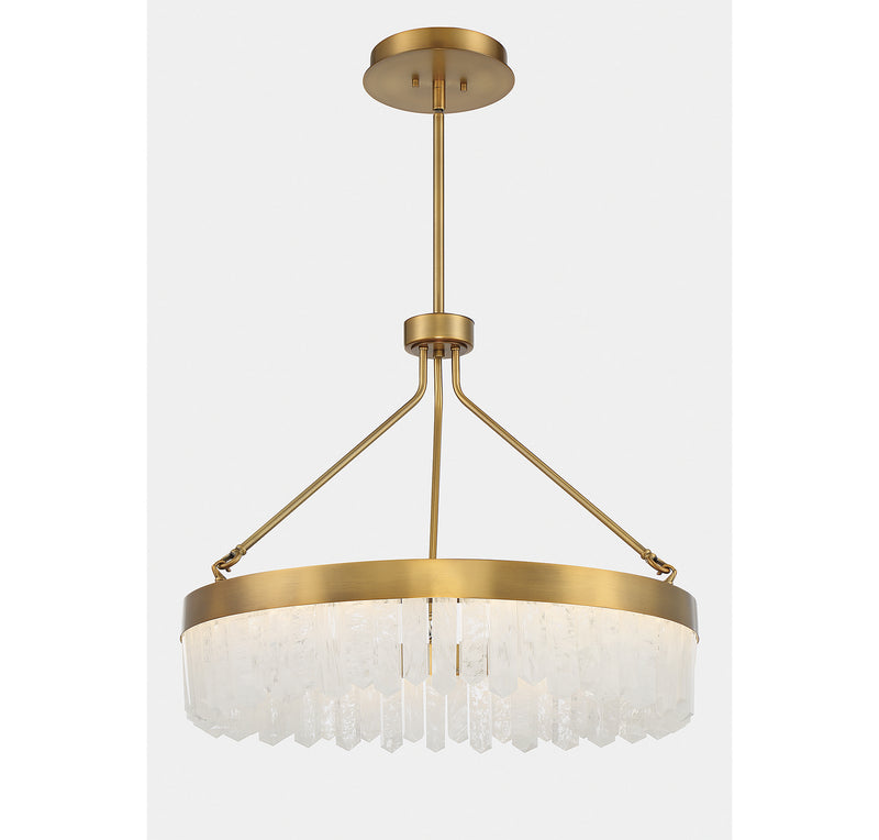 Savoy House 7-1620-43-322 LED Pendant, Warm Brass (6)