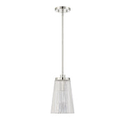 Savoy House 7-1742-1-109 One Light Pendant, Polished Nickel (2)