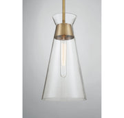 Savoy House 7-1831-1-322 One Light Pendant, Warm Brass (5)