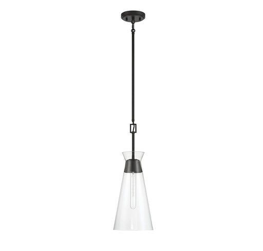 Savoy House 7-1831-1-89 One Light Pendant, Matte Black (2)
