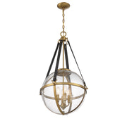 Savoy House 7-1836-4-322 Four Light Pendant, Warm Brass (4)