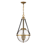 Savoy House 7-1837-3-322 Three Light Pendant, Warm Brass (2)