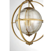 Savoy House 7-1872-3-322 Three Light Pendant, Warm Brass (6)