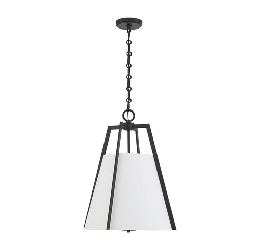 Savoy House 7-1875-3-89 Three Light Pendant, Matte Black (2)