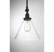 Savoy House 7-9132-1-89 One Light Pendant, Matte Black (5)