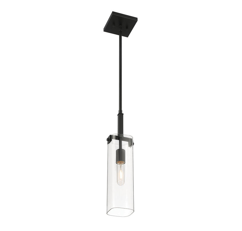 Savoy House 7-9770-1-89 One Light Mini-Pendant, Matte Black (4)