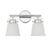 Savoy House 8-1627-2-11 Two Light Bathroom Vanity, Polished Chrome (2)