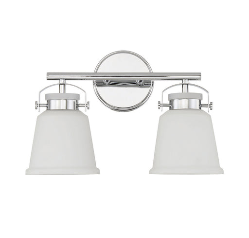 Savoy House 8-1627-2-11 Two Light Bathroom Vanity, Polished Chrome (2)
