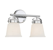 Savoy House 8-1627-2-11 Two Light Bathroom Vanity, Polished Chrome (3)