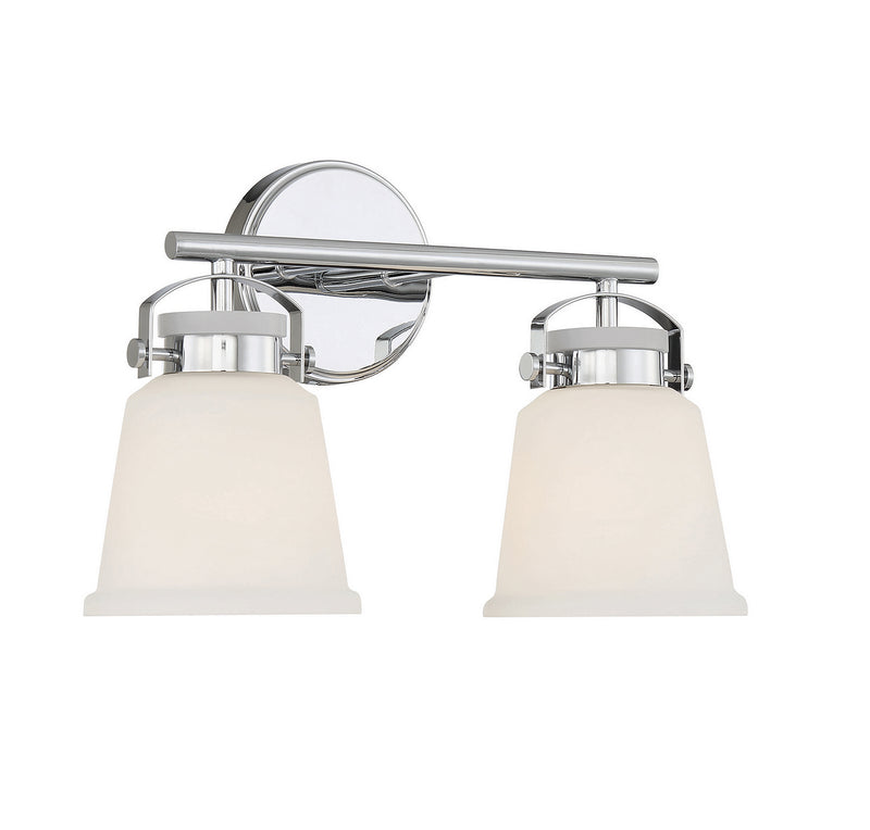 Savoy House 8-1627-2-11 Two Light Bathroom Vanity, Polished Chrome (3)