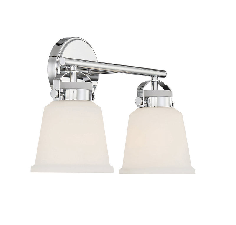 Savoy House 8-1627-2-11 Two Light Bathroom Vanity, Polished Chrome (4)