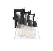 Savoy House 8-1830-3-BK Three Light Bathroom Vanity, Matte Black (5)