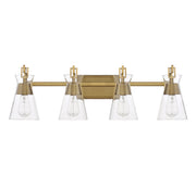 Savoy House 8-1830-4-322 Four Light Bathroom Vanity, Warm Brass (2)