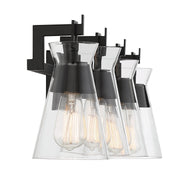 Savoy House 8-1830-4-BK Four Light Bathroom Vanity, Matte Black (5)