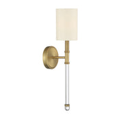 Savoy House 9-101-1-322 One Light Wall Sconce, Warm Brass (4)
