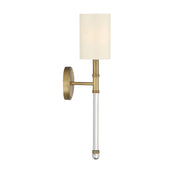 Savoy House 9-101-1-322 One Light Wall Sconce, Warm Brass (5)