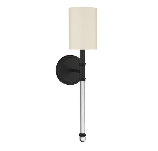Savoy House 9-101-1-89 One Light Wall Sconce, Matte Black (2)