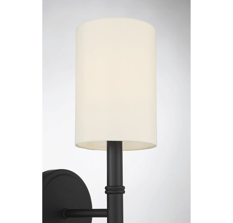 Savoy House 9-101-1-89 One Light Wall Sconce, Matte Black (6)
