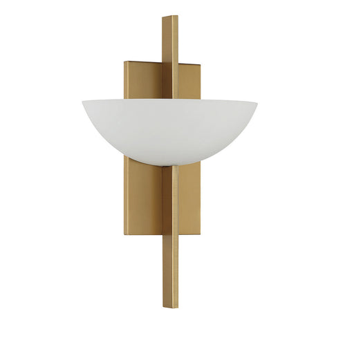 Savoy House 9-1615-1-322 One Light Wall Sconce, Warm Brass (2)